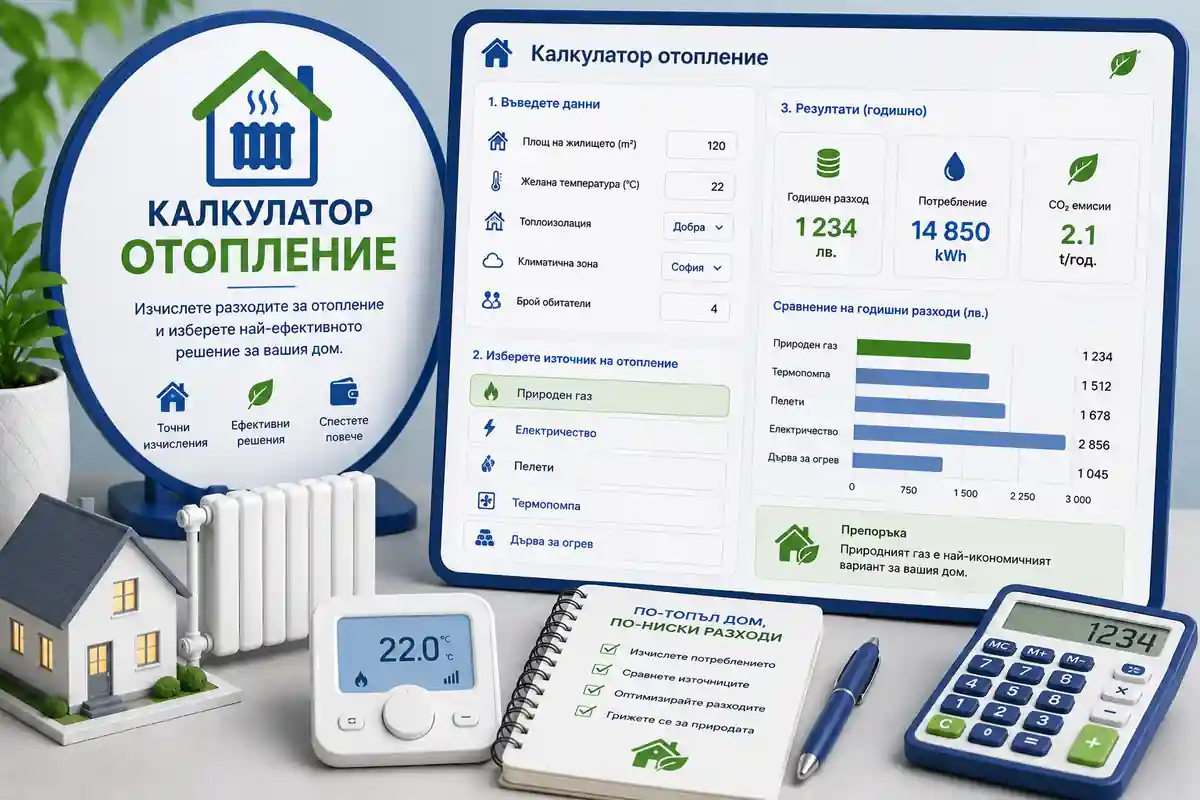 Калкулатор отопление