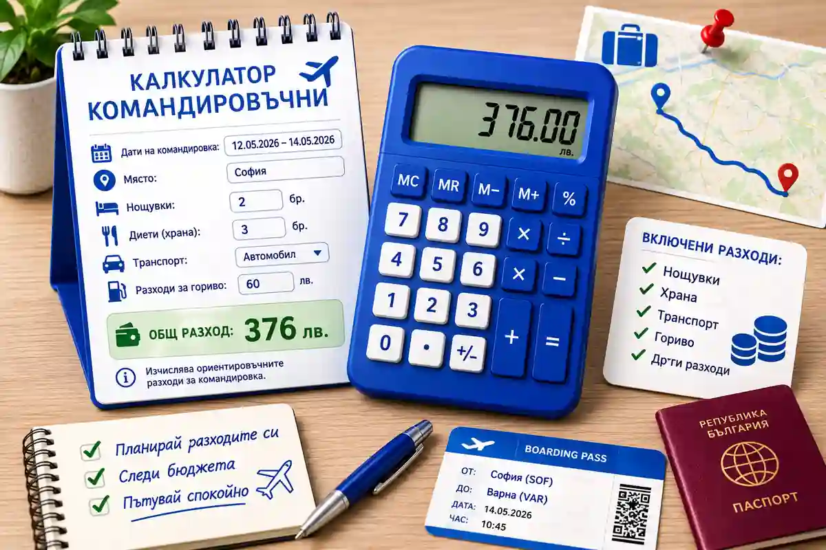 Калкулатор командировъчни
