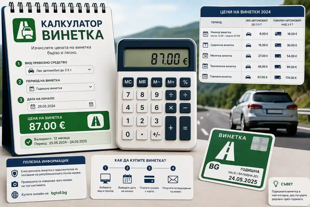 Калкулатор винетка