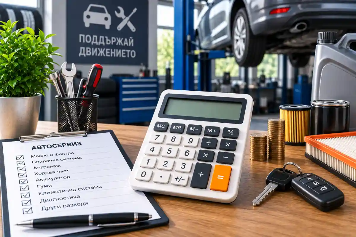 Калкулатор сервизен бюджет за автомобил